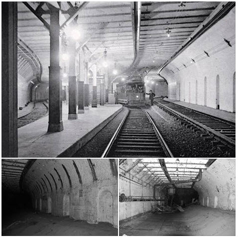 Adams Tunnel then and now