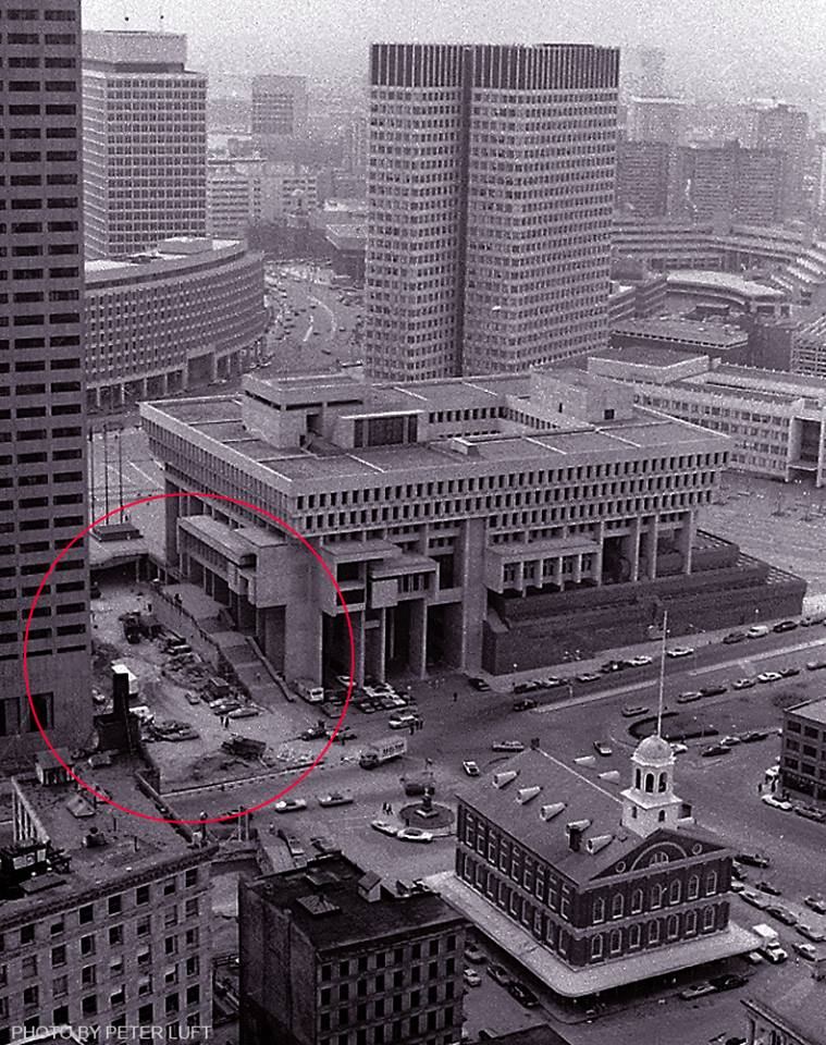 1972 City Hall
              southern side