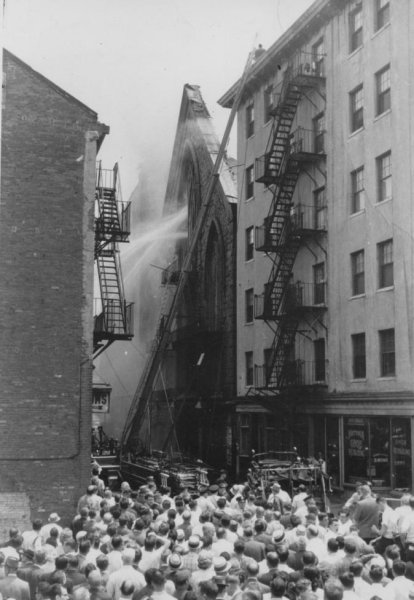 Old Howard Fire June
              1961