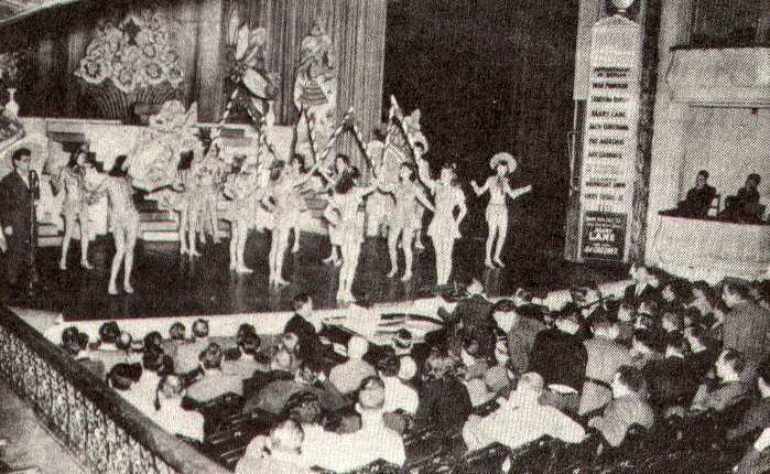Performance at the Old
              Howard, 1940s