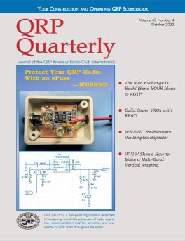 Qrp QUARTERLY COVER