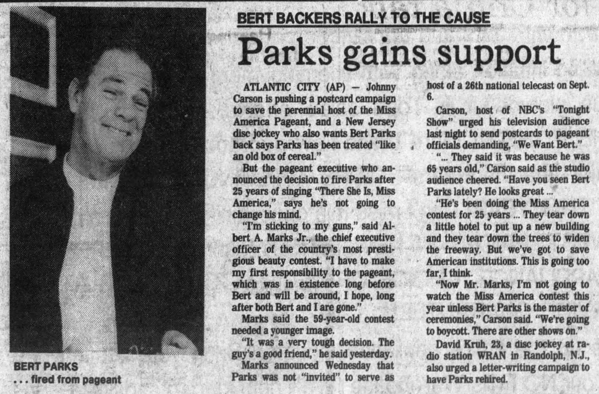 Parks article